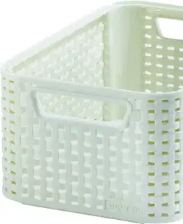 CURVER - Box úložný Rattan Style2 S krémový