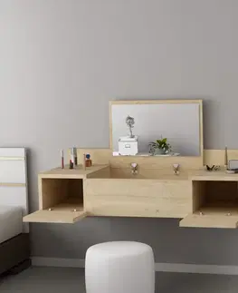 Kosmetický stůl Zakkum Sapphire Oak