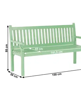 Zahradní lavička KOLNA Tempo Kondela