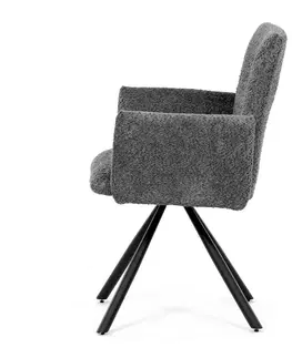 Sada jídelních židlí s vratným mechanismem DCH-W1117 GREY2, 2 ks