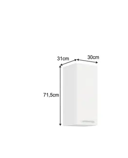 Horní skříňka SPLIT 30 G-72 1F Tempo Kondela