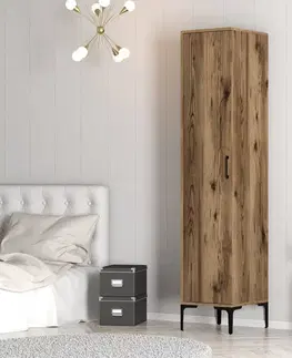 Šatní skříň Kumsal S - Walnut
