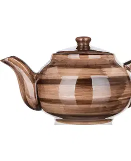 Banquet Keramická konvice Palas 0,9 l, hnědá