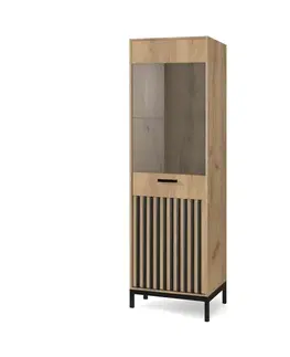 Vitrína LAMINO W-1 Halmar