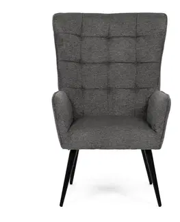 Relaxační křeslo 315 GREY2, tmavě šedá