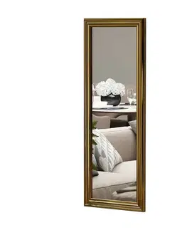 Zrcadlo Smooth Gold 40 x 105 cm