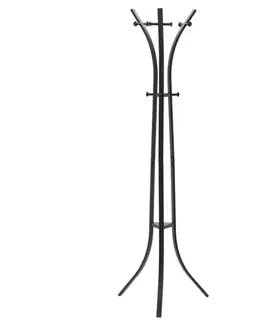 Aldotrade Věšák stojící HEMDE 184 cm, černá
