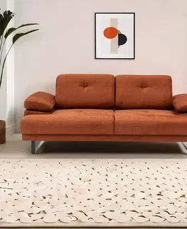 Dvoumístná rozkládací pohovka Mustang - Orange