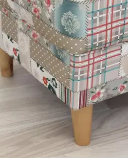 Křeslo s taburetem ASTRID Tempo Kondela