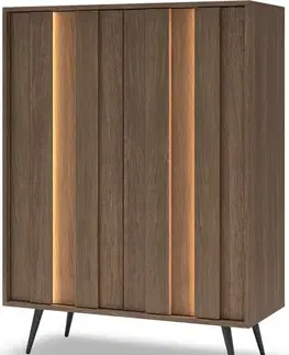 ArtLas Komoda MAARO 2D s LED osvětlením