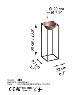 Dekorativní květináč GED-021-B
