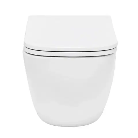 Wc s prkénkem softclose závěsné SAT Ergo vírové splachování zadní odpad SATERG1 SATERG1
