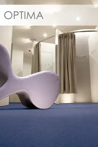 Metrážový koberec OPTIMA SDE New 71 Modrý 400 cm