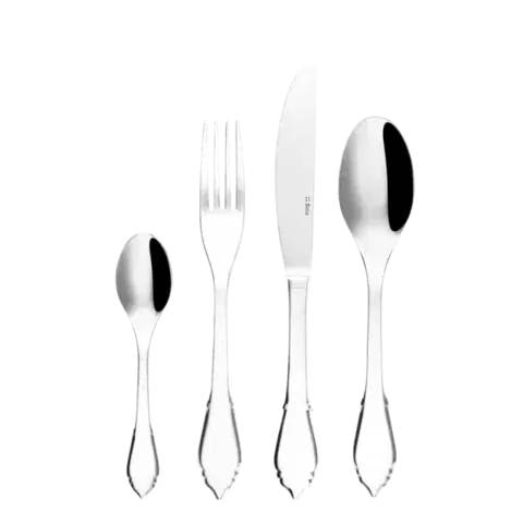 Příborový set 24 ks dezertní — 7th Generation Duke postříbřený - 119945