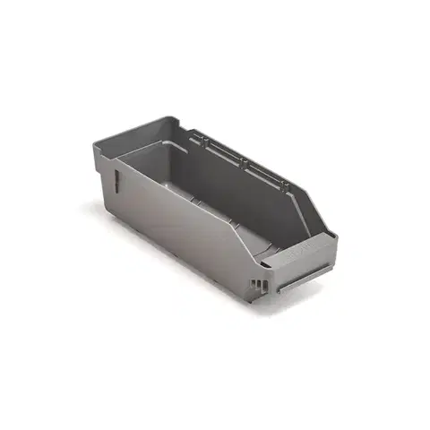 Regálový box REACH, 300x120x95 mm, šedá