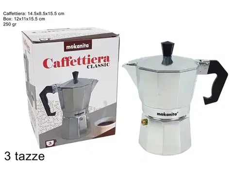 PROHOME - Kafetiéra 250ml pro 3 osoby