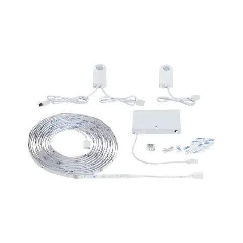 PAULMANN LED Stair Strip senzor sada 5m soumrakové a pohybové čidlo (IR) 5m 5W 180lm/m 30 LED/m 3000K