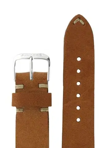 Vintage kožený řemínek Junkers 20mm - světle hnědý - 20 mm