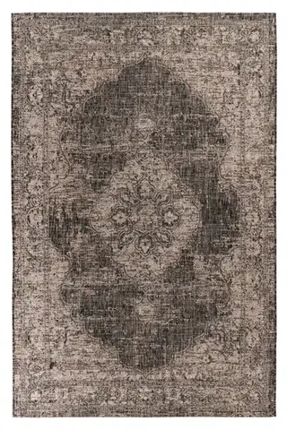 Obsession, DOPRODEJ: 120x170 cm Kusový koberec Nordic 875 grey – na ven i na doma, 120x170, šedá, chodba / předsíň