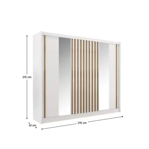 Šatní skříň LADDER 250 Tempo Kondela