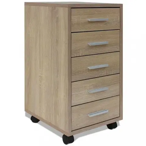 Kancelářský kontejner DTD / MDF Dekorhome