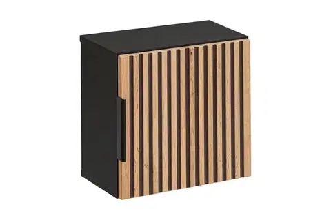COMAD Horní skříňka Qubik 35x35cm XILO BLACK WOTAN 5907611656402