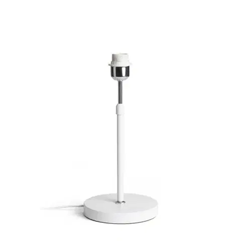 RED - DESIGN RENDL RENDL EMMETT stolní podstavec bílá chrom 230V E27 15W R14115