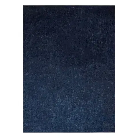 Dywany Łuszczów, Kusový koberec Visco Rabbit Dark blue 10, 80x150, modrá, dětský pokoj