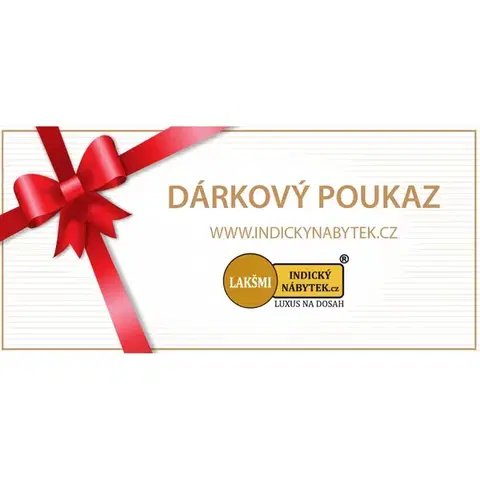 indickynabytek.cz - Dárkový poukaz