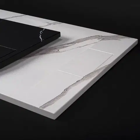 REA Sprchová vanička Bazalt CARRARA WHITE 80x100 REA-K7000
