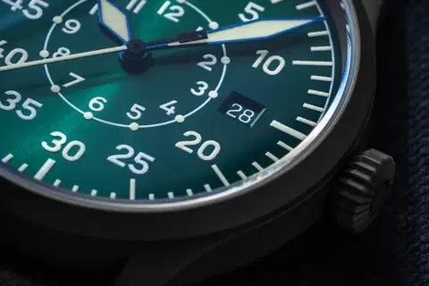 Laco Flieger Karlsruhe Pro Grün 37 Automatic