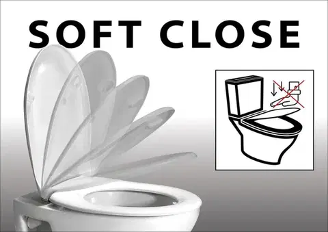 GSI WC sedátko, SLIM, Soft Close, Quick Release, creta mat/chrom MS86CSNS08