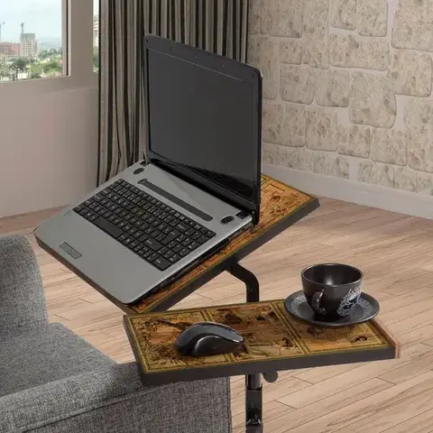 Stůl pro práci na notebooku vestoje Glen 732 - Atlantic