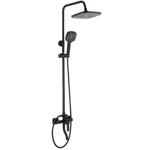REA Sprchový set s baterií 150mm ARGUS černá matmá REA-P2389