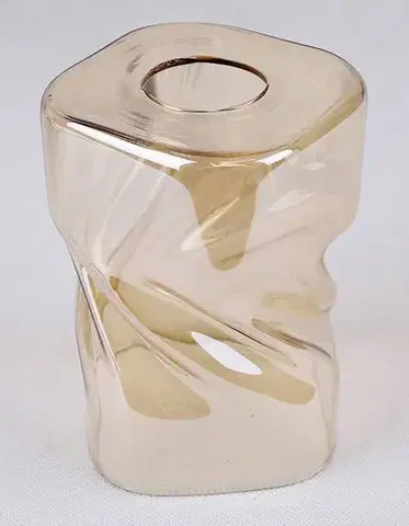 Jantarové skleněné stínidlo E27 pro lampu Felis