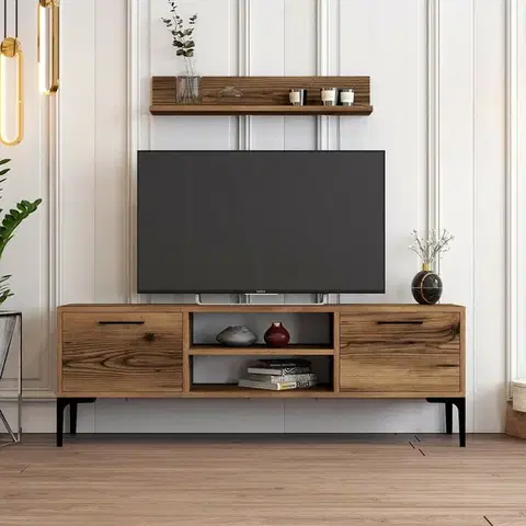 Televizní stolek Riga Walnut