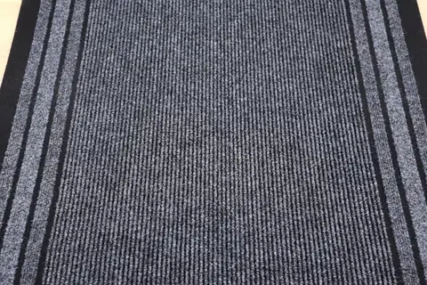 Spoltex, Protiskluzový běhoun na míru Rekord 802 šedá, šíře 80 cm, šedá, chodba / předsíň