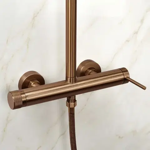 REA Sprchový set Foss Clif Brush Copper REA-P3914