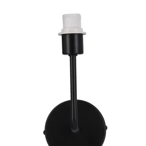 Matná černo-béžová nástěnná lampa Pasteri