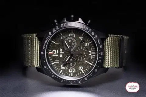 Traser P67 Officer Pro Chronograph Green Nato