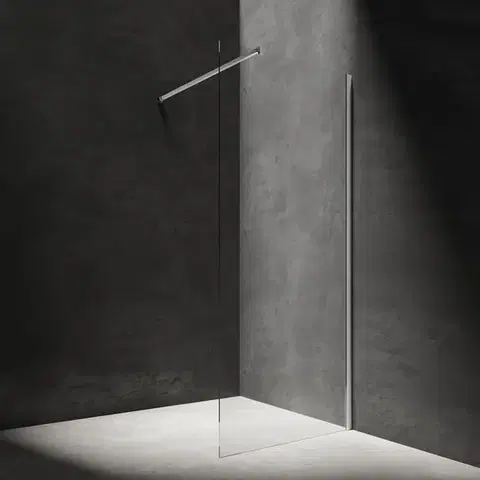 OMNIRES MARINA walk-in, 80 cm chrom / transparent /CRTR/ DNR80XCRTR