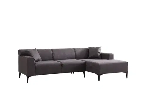 Rohová sedací souprava New Petra R Corner - Anthracite