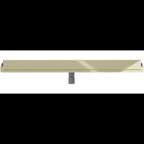 MEXEN Flat Wall žlab ke stěně 2v1 100 cm zlatý 1530100