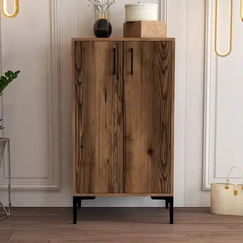 Botník Prag - Walnut