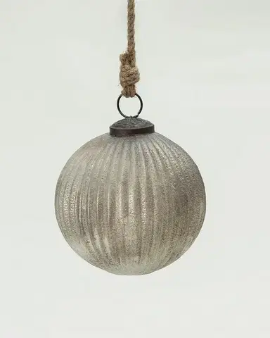 Skleněná baňka Vintage Smoke 10 cm