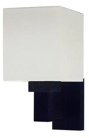Nástěnná lampa černá/ecru nástěnná lampa Legato