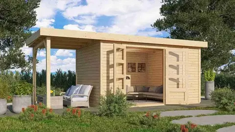 Dřevěný zahradní domek RETOLA 5 Lanitplast
