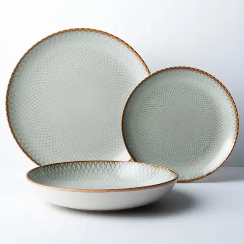 Talíř hluboký Coupe 23 cm set 4 ks — Elements Day Mandala - 492518
