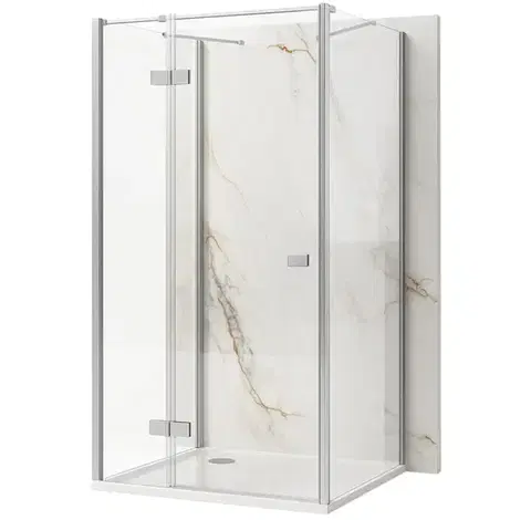REA/S Sprchový kout Atlas 90x80 Chrome vlevo KPL-K4760