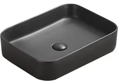 MEXEN Vena umyvadlo na desku 50 x 37, černá mat 22195085